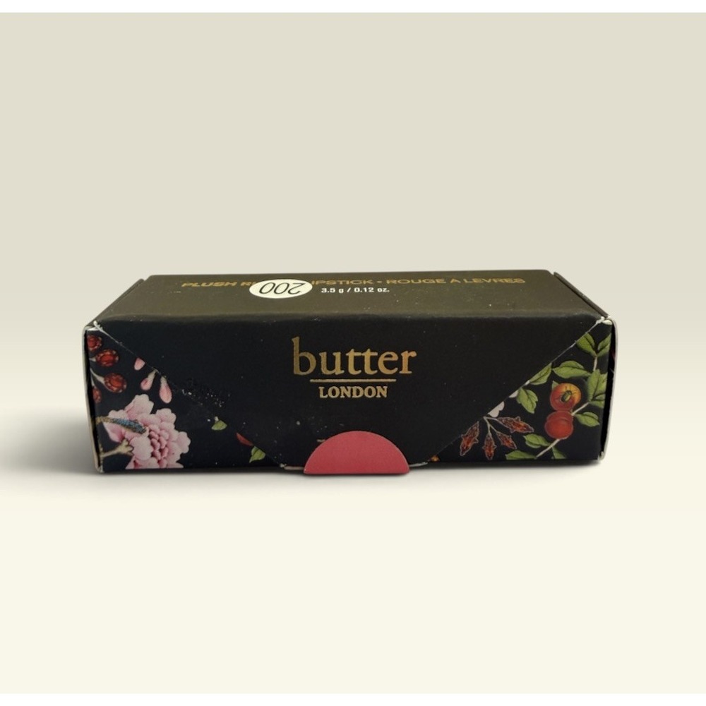 Butter London - Plush Rush Satin Matte Lipstick - Delighted - 0.1 oz. NIB